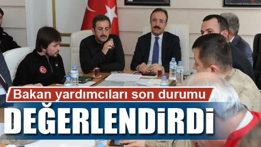 Bakan yardımcılarından son durum açıklaması