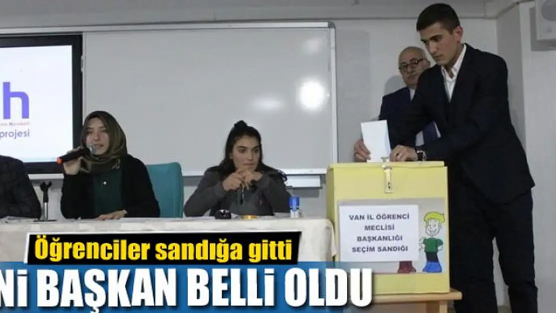 Öğrenciler sandığa gitti