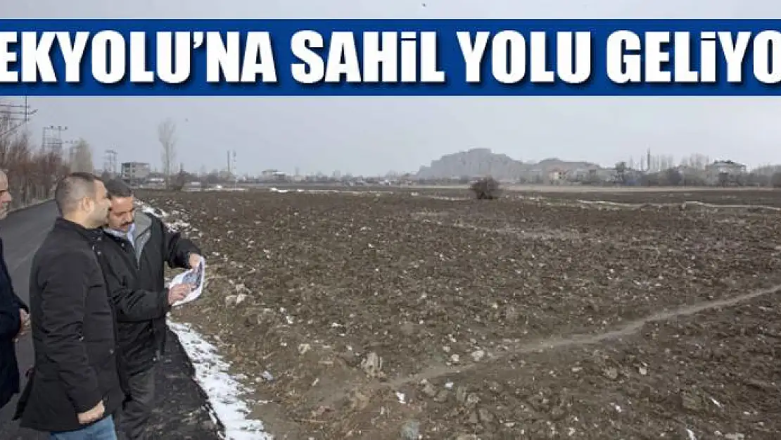 İPEKYOLU'NA SAHİL YOLU GELİYOR