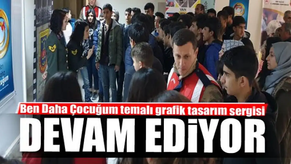 Van'da 'Ben Daha Çocuğum' sergisi