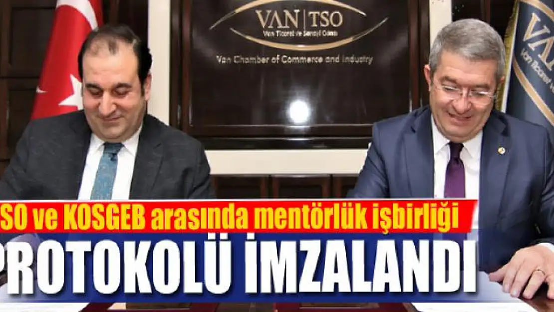 TSO ve KOSGEB arasında mentörlük işbirliği protokolü imzalandı