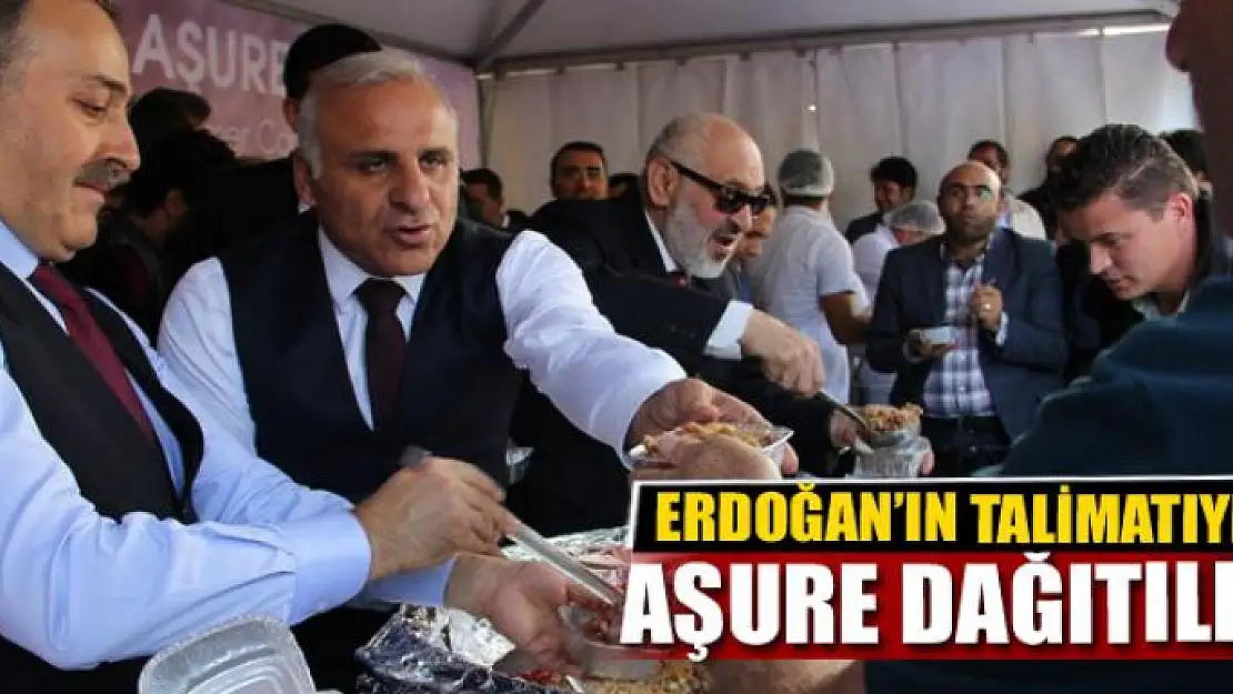 ERDOĞAN'IN TALİMATIYLA AŞURE DAĞITILDI