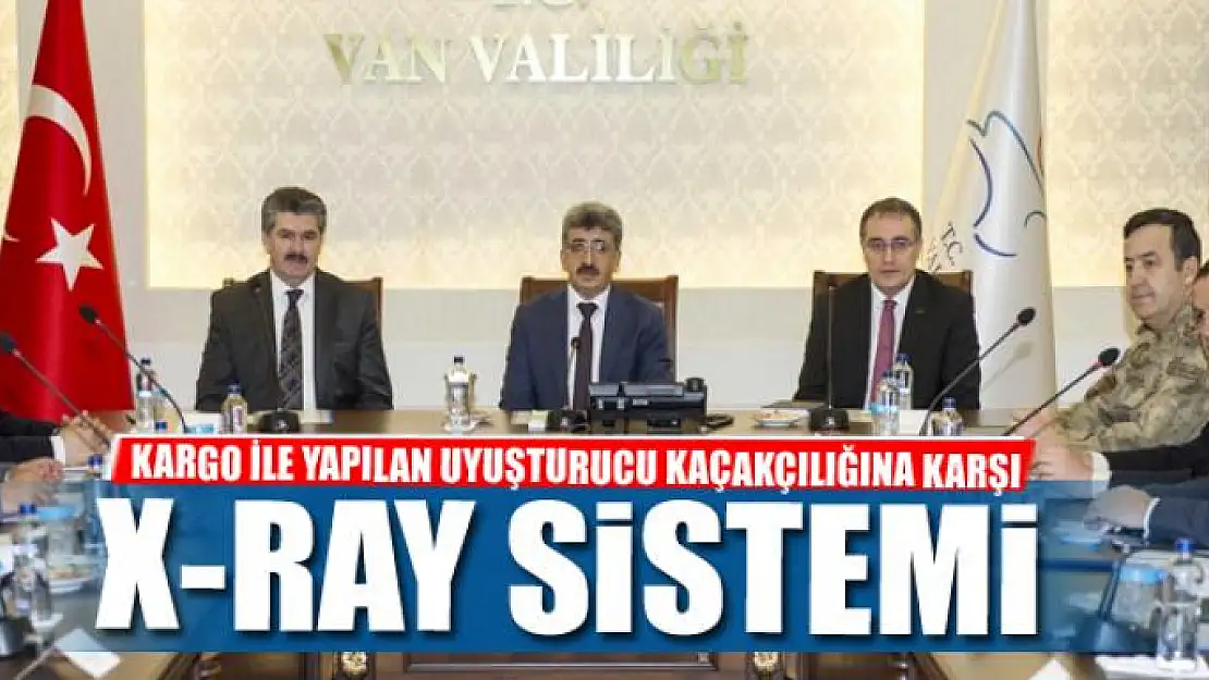 KARGO İLE YAPILAN UYUŞTURUCU KAÇAKÇILIĞINA KARŞI X-RAY SİSTEMİ