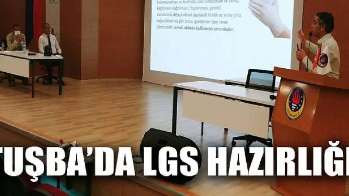 Tuşba'da LGS hazırlığı