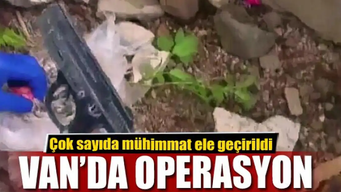 Van'da terör operasyonu