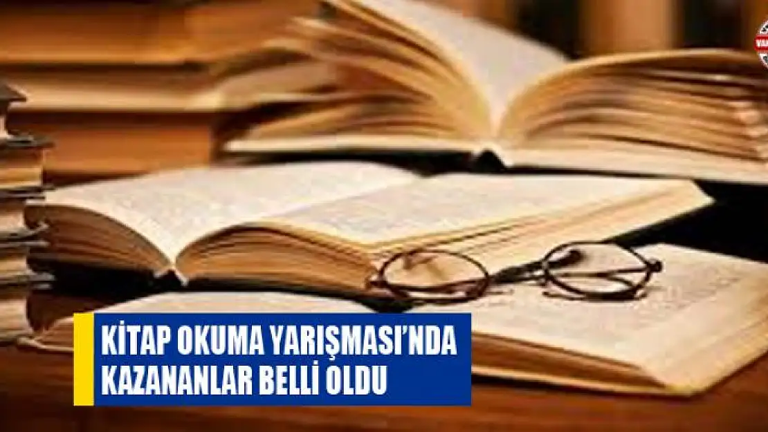 Kitap Okuma Yarışması'nda kazananlar belli oldu