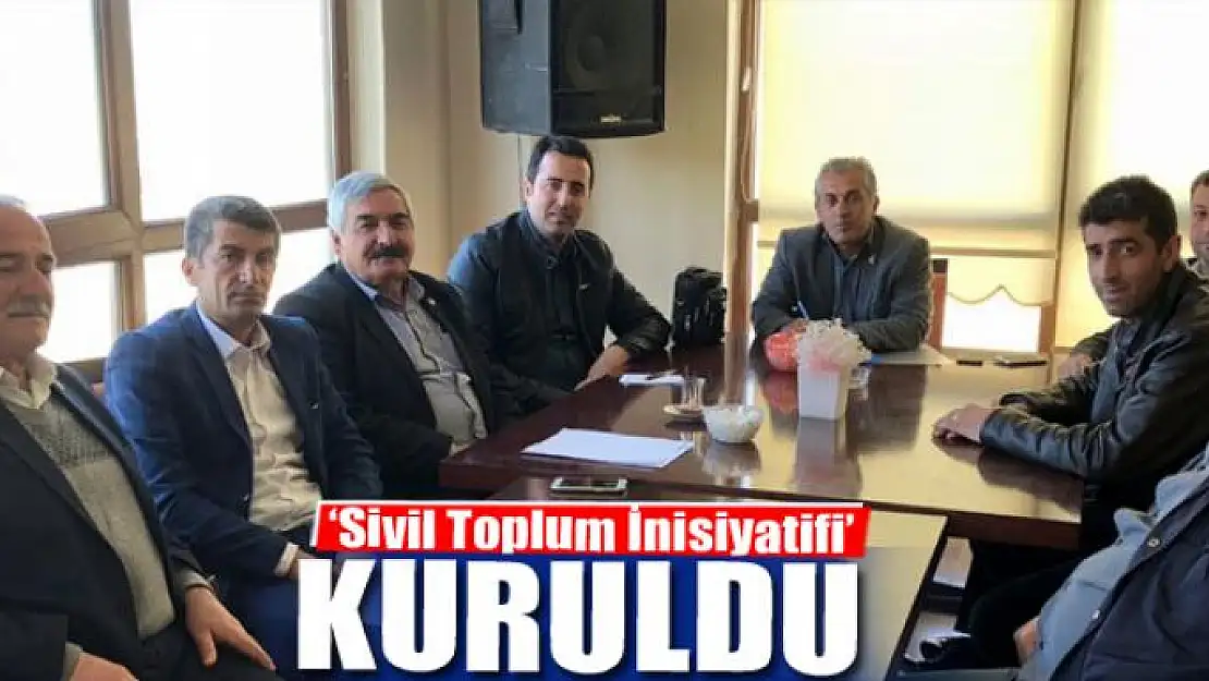 Gevaş'ta 'Sivil Toplum İnisiyatifi' kuruldu 