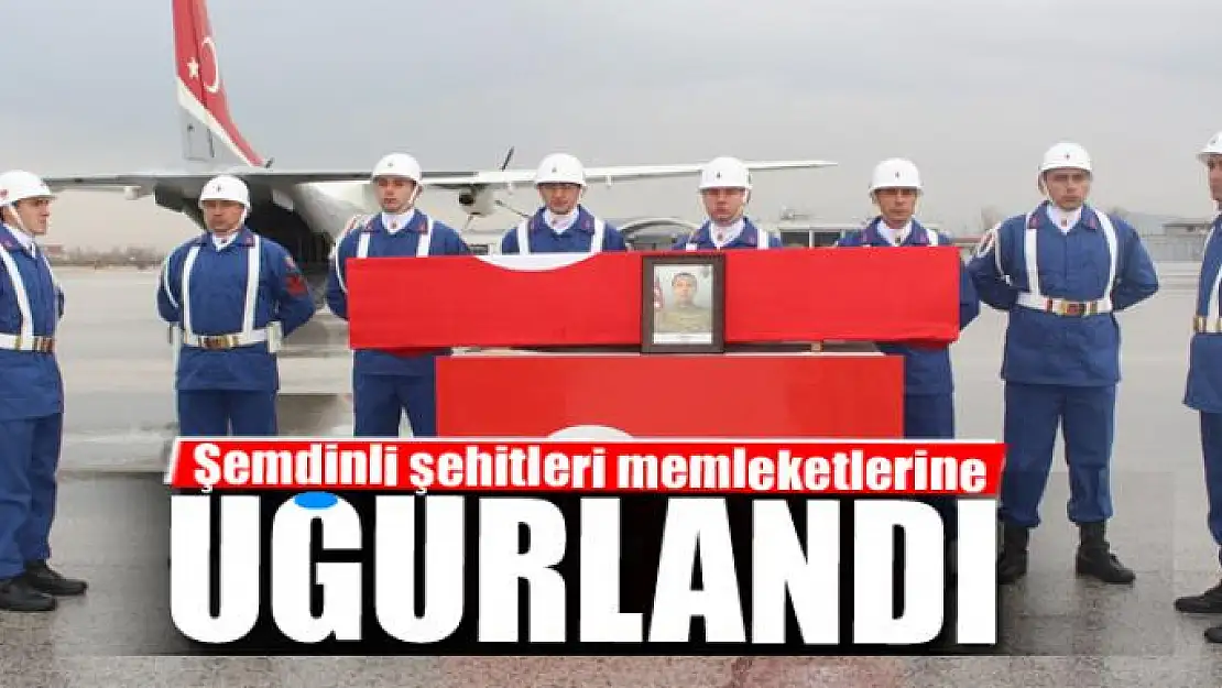 Şemdinli şehitleri memleketlerine uğurlandı