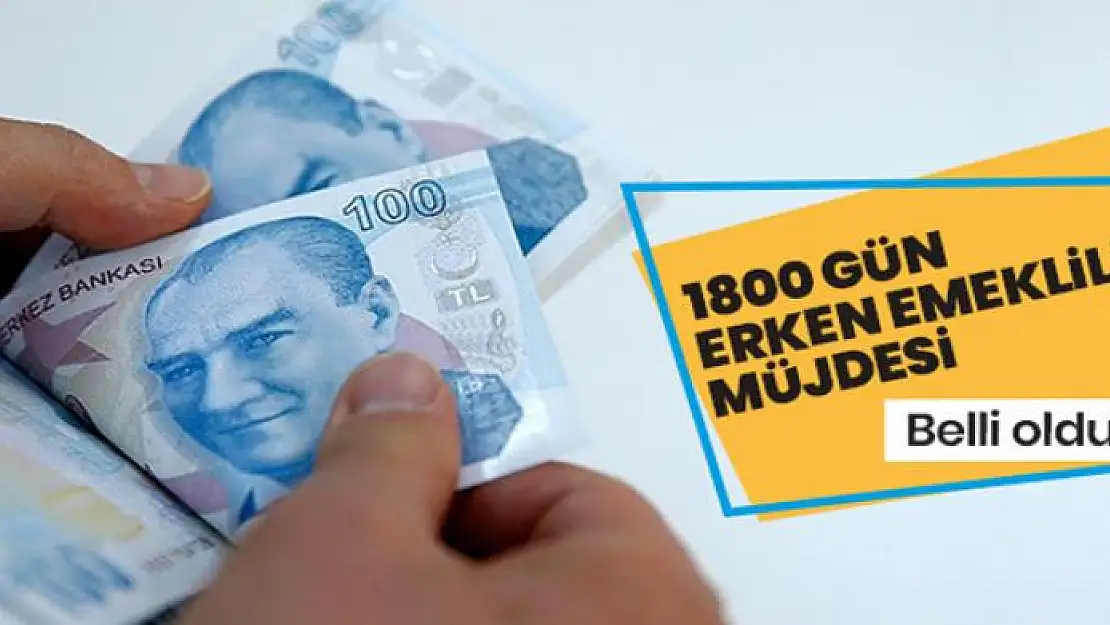 Bağ-Kur'luya 1800 gün erken emeklilik