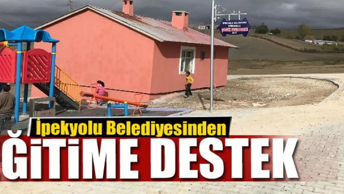 İpekyolu Belediyesinden eğitime destek 