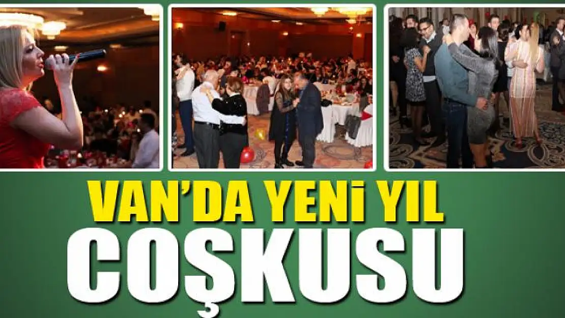 Van'da yeni yıl coşkusu