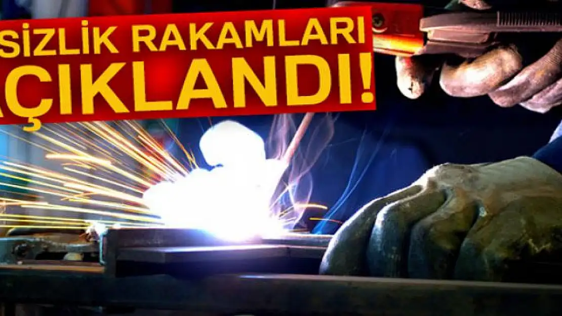 İşsizlik rakamları açıklandı