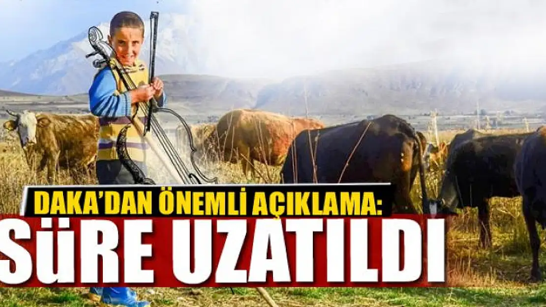 Başvuru süresi uzatıldı