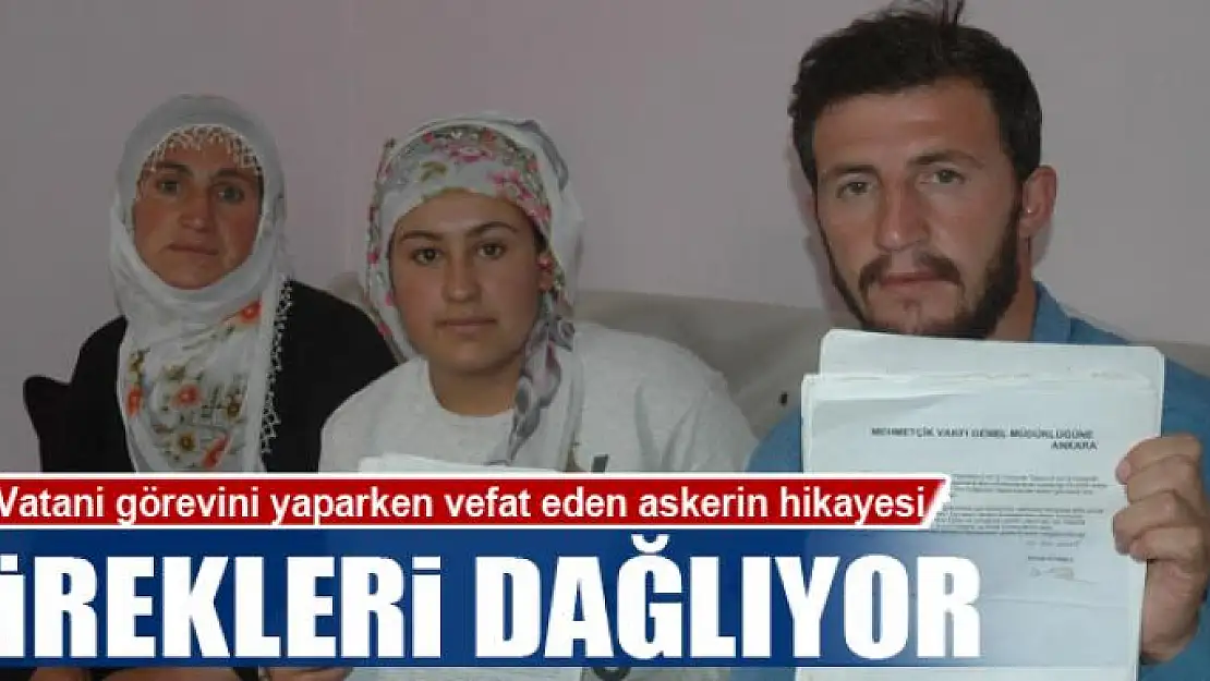 Vatani görevini yaparken vefat eden askerin hikayesi yürekleri dağlıyor 