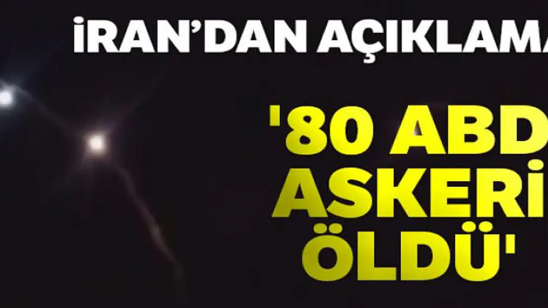 İran Devrim Muhafızları: 'ABD üssüne saldırıda 80 ABD askeri öldü'