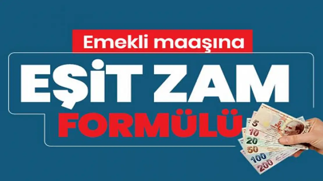 Emekliye eşit zam