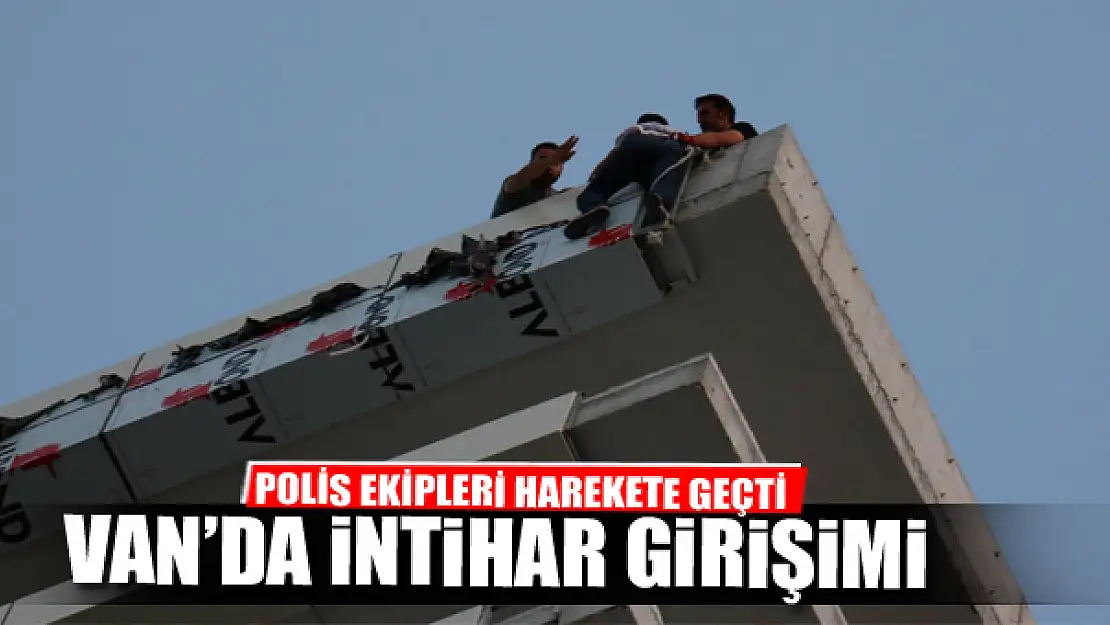 Van'da İntihar Girişimi