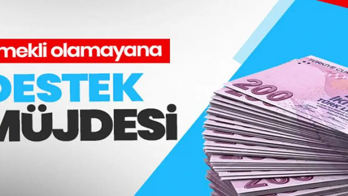 Muhtaç yaşlıya her ay 601 TL