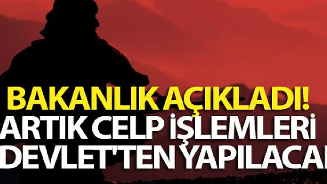 Bakanlık açıkladı! Artık celp işlemleri e-Devlet'ten yapılacak