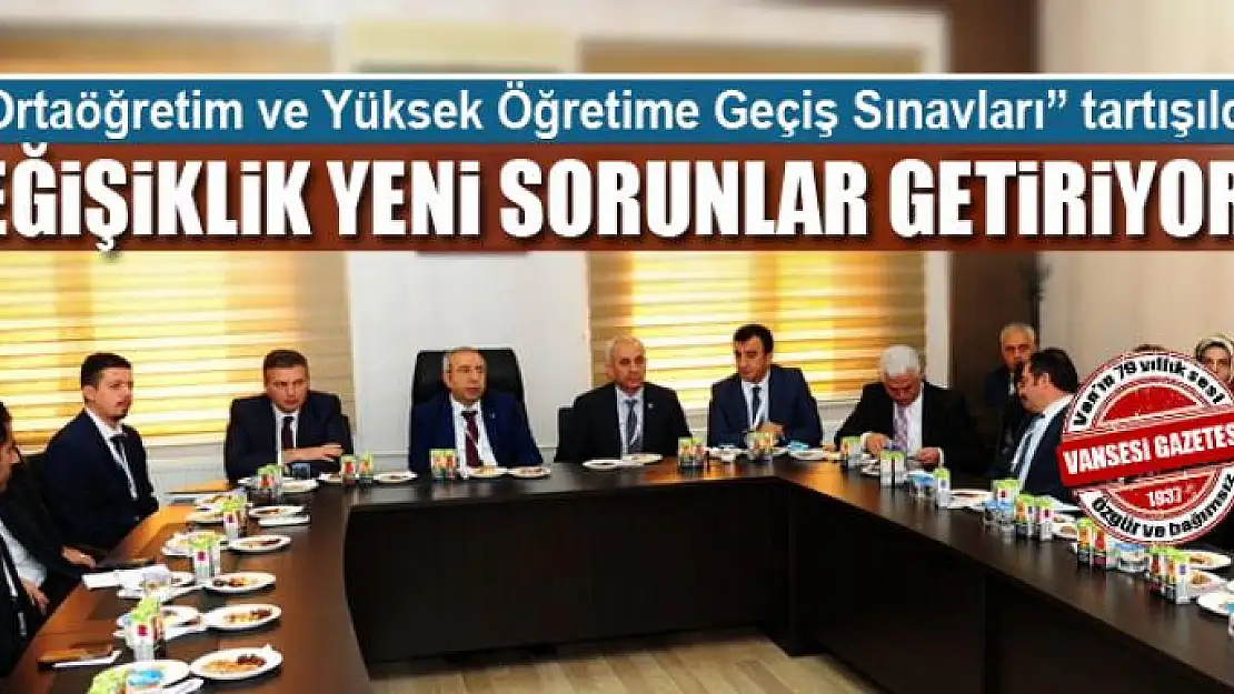 DEĞİŞİKLİK YENİ SORUNLAR GETİRİYOR 