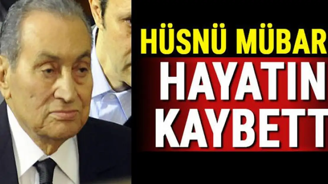 Hüsnü Mübarek, 91 yaşında hayatını kaybetti