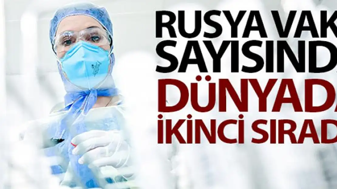 Rusya korona vakalarında dünyada ikinci sıraya yerleşti