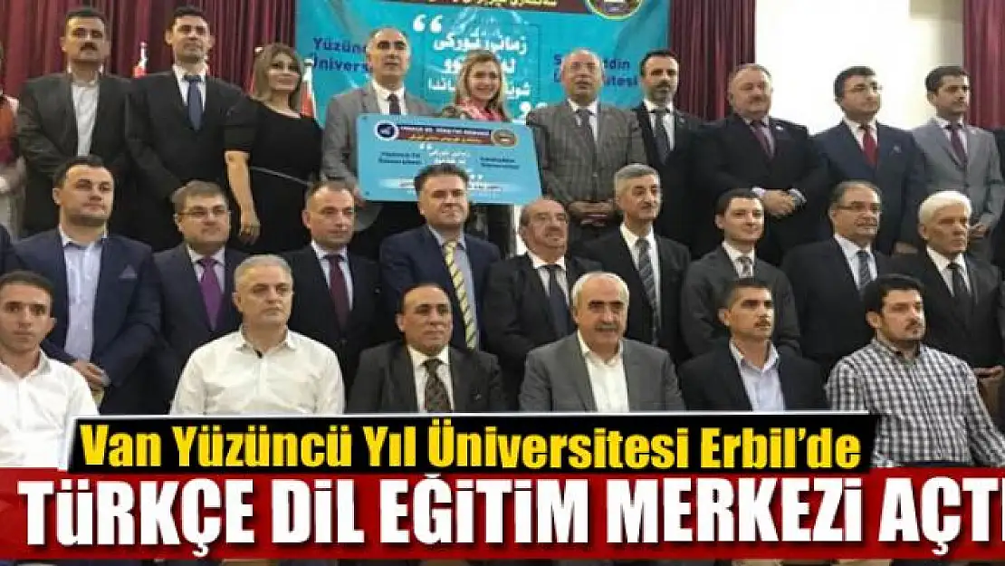 TÜRKÇE DİL EĞİTİM MERKEZİ AÇTI