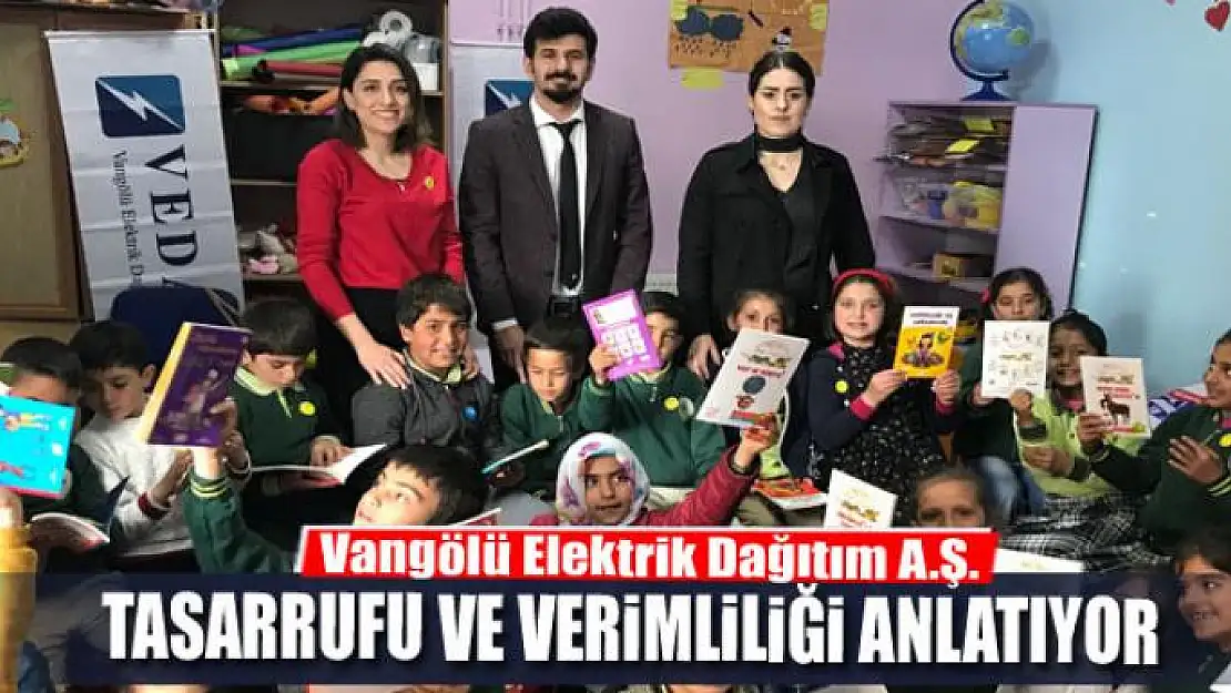 VEDAŞ enerji tasarrufu ve verimliliği anlatıyor