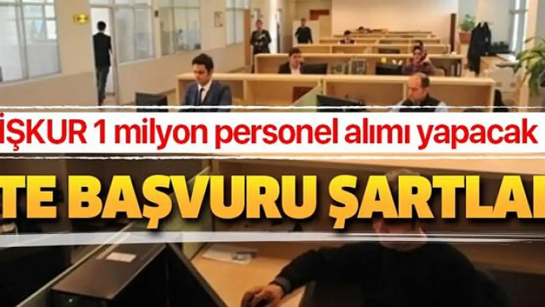 İŞKUR 1 milyon personel alımı yapacak! 2500 TL maaşla iş ilanı başvuru şartları nedir, ne zaman açılacak?