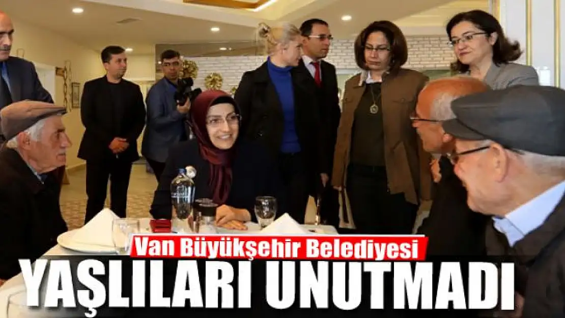 BÜYÜKŞEHİR YAŞLILARI UNUTMADI