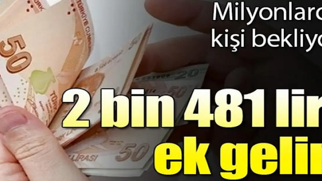 Milyonlarca memurun gözü toplu sözleşmede! 2 bin 481 lira ek gelir