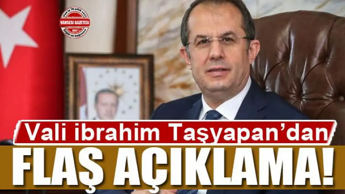 Taşyapan'dan flaş açıklama!