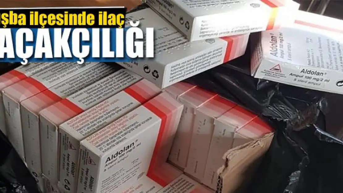 Van'da ilaç kaçakçılığı