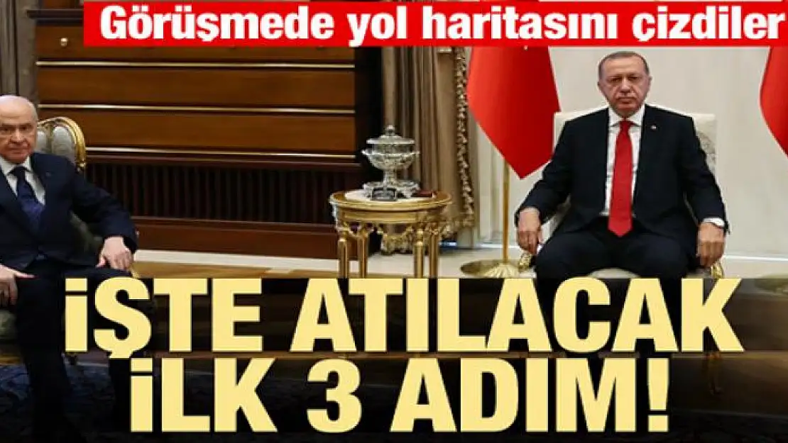 Cumhur İttifakı'nın atacağı ilk üç adım