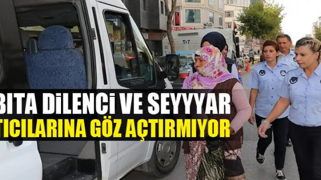 Van'da dilenci ve seyyar satıcı operasyonu