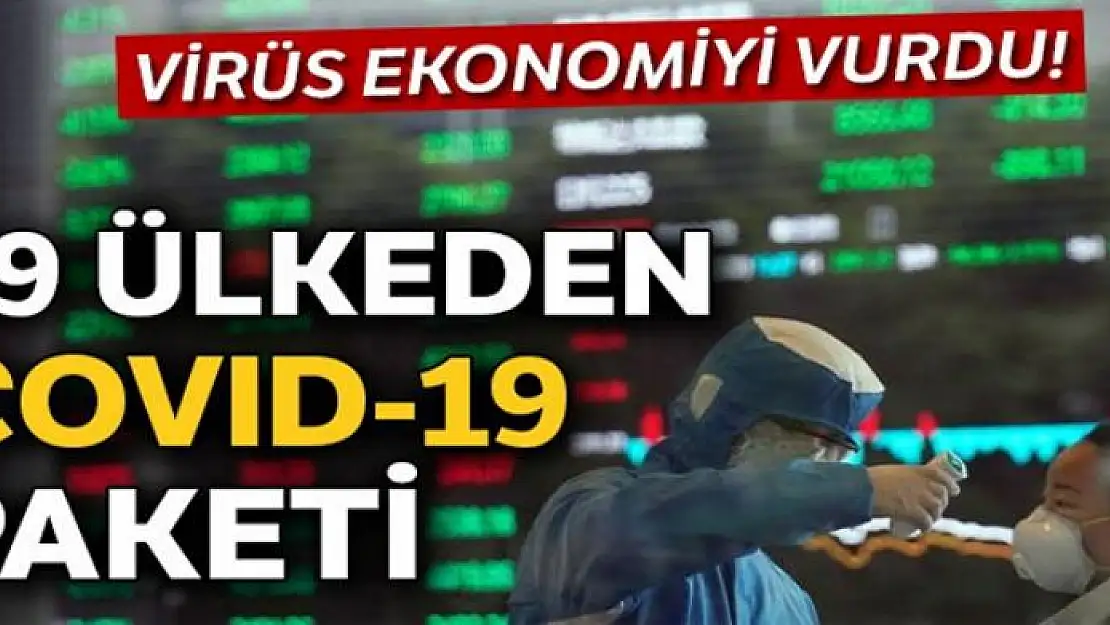 19 ülkeden COVID-19 paketi