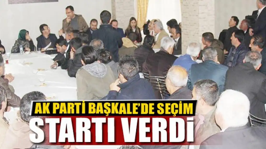 AK Parti seçim startı verdi