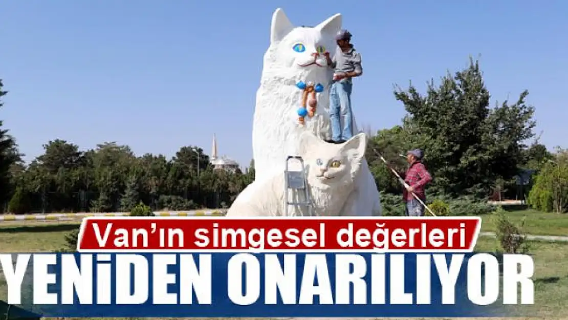 Van'ın simgesel değerleri onarılıyor