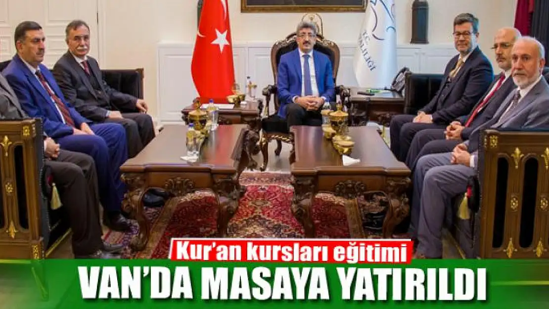 Kur'an kursları eğitimi Van'da masaya yatırıldı