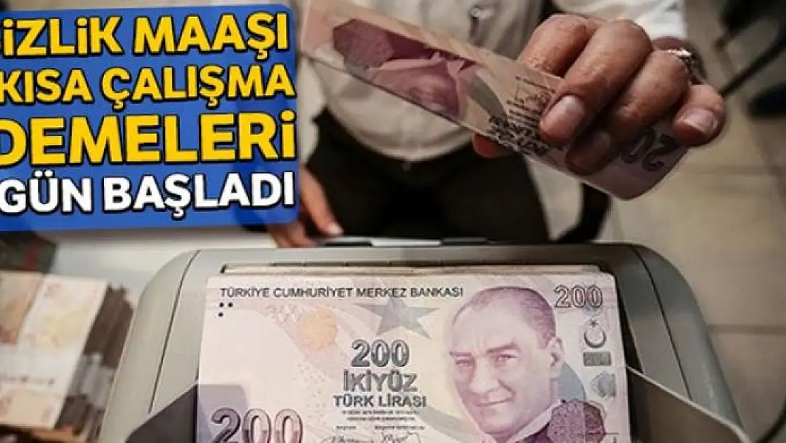 İşsizlik maaşı ve kısa çalışma ödemeleri bugün başladı