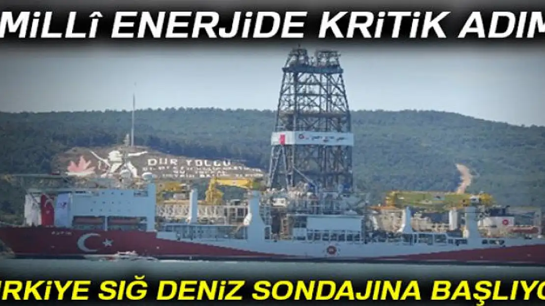 Türkiye sığ deniz sondajına başlıyor