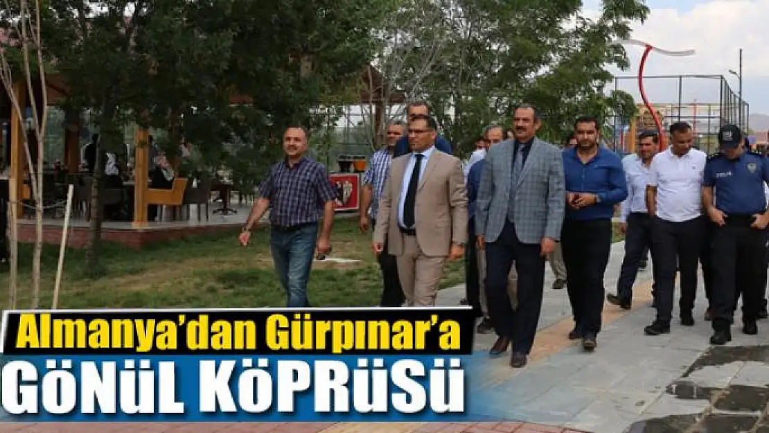 Almanya'dan Gürpınar'a gönül köprüsü