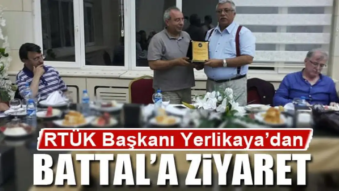 RTÜK Başkanı Yerlikaya'dan Rektör Battal'a ziyaret