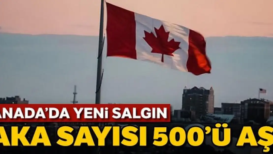 Kanada'da yeni salgın: Vaka sayısı 500'ü geçti