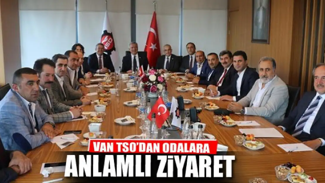 VAN TSO'DAN ODALARA ZİYARET