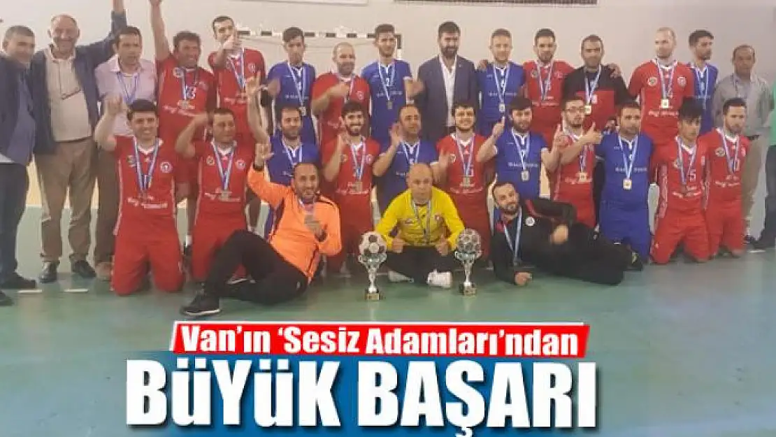 Van'ın 'Sesiz Adamları'ndan büyük başarı 