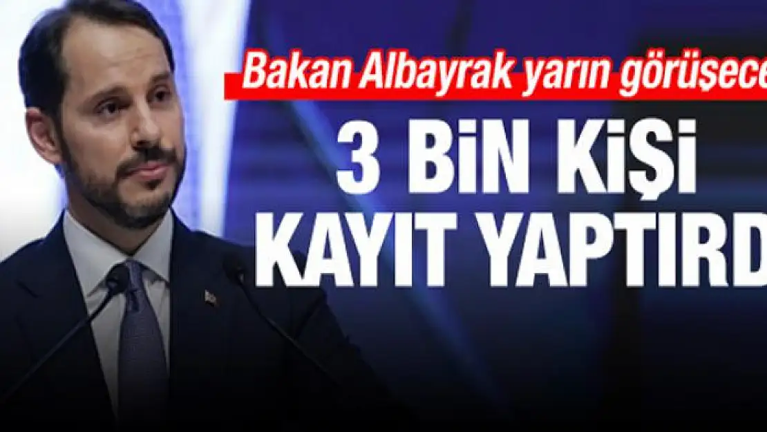 3 bin yatırımcı kayıt yaptırdı