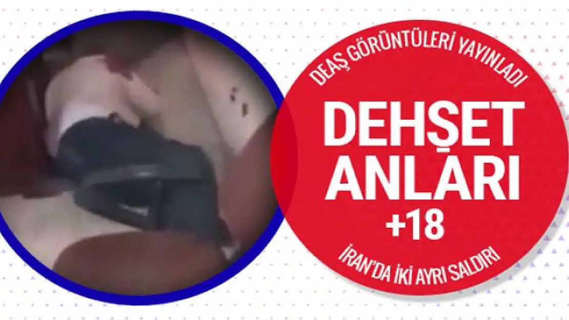 DEAŞ kan donduran İran saldırısının görüntüleri yayınladı!