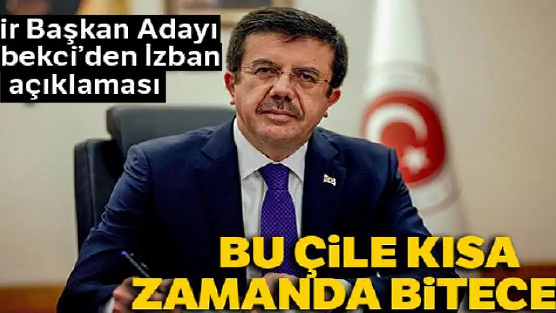 İzmir Büyükşehir Belediye Başkan adayı Zeybekci'den İZBAN grevi mesajı