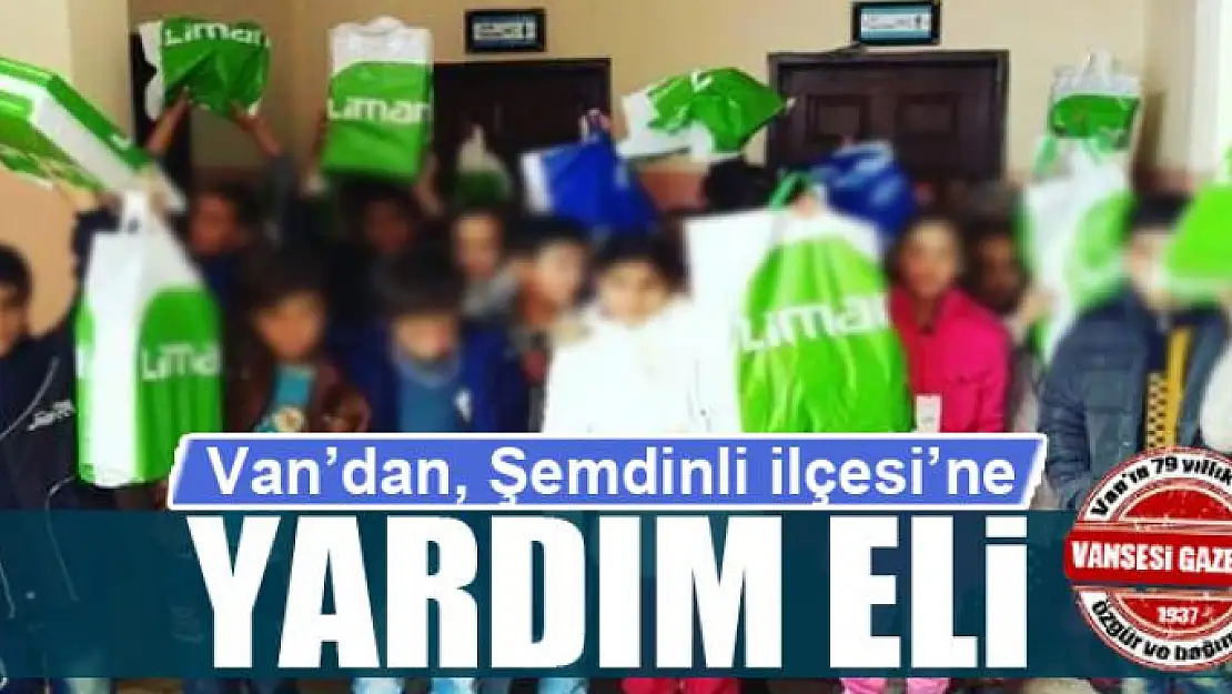 Van'dan, Şemdinli'ye yardım eli